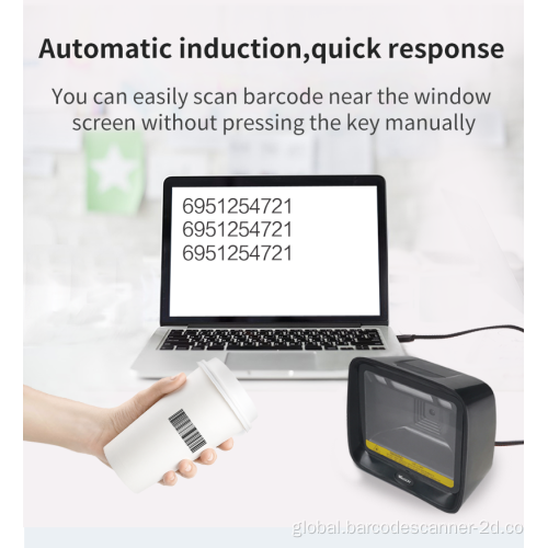 Desktop Barcode Reader T97 Desk scanner 1D 2D Barcode Scanner Manufactory